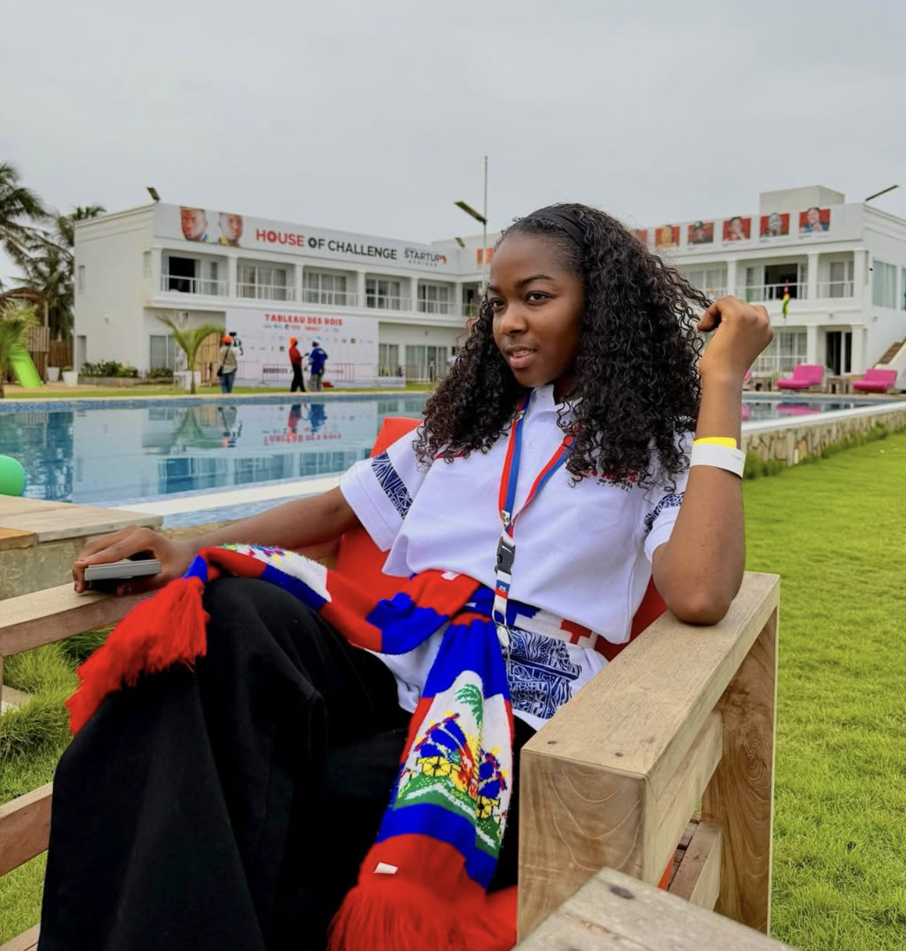 Ariana at House of Challenge Africa