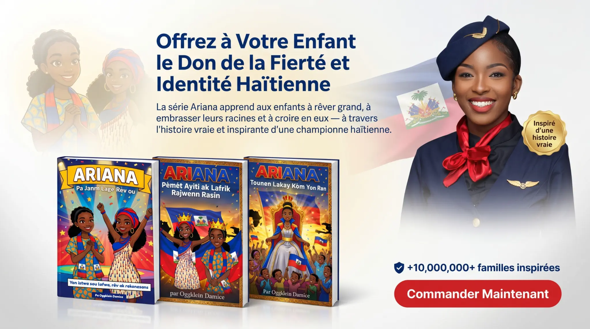 Ariana Ti Jeni - Offrez à Votre Enfant le Don de la Fierté et Identité Haïtienne
